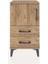 Arges Komodin 2 Raflı Tek Çekmeceli Tek Kapaklı 44X30X80 Çam-Çam 2