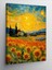 Kanvas Tablo Van Gogh Tarzı Ayçiçekleri, 50CM x 70CM 1