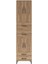 Arges Dolap 5 Raflı 4 Çekmeceli 4 Kapaklı 60X30X243 Çam-Çam 1