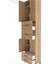 Arges Dolap 5 Raflı 4 Çekmeceli 4 Kapaklı 60X30X243 Çam-Çam 5
