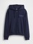 Erkek Lacivert Vintagesoft Gap Logo Fermuarlı Sweatshirt 2