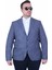 Mocgrande Erkek Büyük Beden 6 Drop Blazer Tuna Ceket 500601 Lacıvert 1