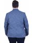 Mocgrande Erkek Büyük Beden 6 Drop Blazer Tuna Ceket 500601 Lacıvert 5