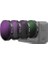Djı Action 3 Için Kamera Lensi Takma Seti, 4&apos;lü Paket Cpl ND32 ND16 Nd8 Polarize Nötr Yoğunluk Hd Filtre Lens Kapak Djı Aksiyon Aksesuarları Için 3