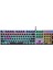 GK400Y Rgb Gaming Oyuncu Klavyesi Brown Switch Tam Boy Q 1