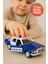 Metal Nostaljik Çek Bırak Polis Model Araba Açılır Kapı Yumuşak Lastik 11 cm 1