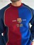 Oversıze Barca Bordo Mavi Sweatshırt - Mes Que Un Club Barcelona Sweat 3