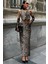 Leopar Desenli Gabardin Takım -Multi 5
