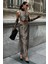 Leopar Desenli Gabardin Takım -Multi 6