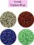Dökme Cam Kum Boncuk (8/0) 3 mm - 4 Renk - Toplam 80 Gram - BNC417 1