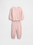 Bebek Toz Pembe Cashsoft Pointelle Outfit Set 1