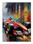 Formula 1 Arabası Tasarım Ahşap Tablo, 35CM x 50CM 1