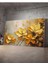 Kanvas Tablo Altın Renkli Çiçek Salon Oturma Odası Kanvas Tablo 70 x 100 1