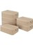 Tekstil 6 Adet Büyük Boy Yatak Altı Çok Amaçlı Hurç 64 x 45 x 22 cm 44 x 65 1