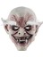 Korku Zombi Maskesi Beyaz Saçlı Lateks Vampir Maskesi 1