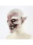 Korku Zombi Maskesi Beyaz Saçlı Lateks Vampir Maskesi 5