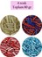 Uzun Boru Kesme Boncuk Çap 2mm Uzunluk 10 mm - 4 Renk - Toplam 80 Gram - BNC429 1