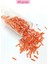 Uzun Boru Kesme Boncuk Çap 2mm Uzunluk 10 mm - 60 Gram - Turuncu Beyaz - BNC294 1