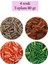 Uzun Boru Kesme Boncuk Çap 2mm Uzunluk 10 mm - 4 Renk - Toplam 80 Gram - BNC433 1