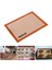 Fırınlanabilir Kendinden Yağlı Silikon Pişirme Matı-Hamur Açma Matı 30X40 1