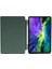 iPad 10.2" Inç Uyumlu Tablet Kılıfı 7.nesil 8.nesil 9.nesil 10.2 Inç Tablet Kılıfı Tutuculu Origami Tablet Kılıfı Uyku Modlu Tablet Kılıfı (Koyu Yeşil) 2