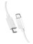 Usb-C To Usb-C 1 Metre Kablo 60W Güç/pps 2.0 Super Hızlı Şarj / 480 Mbps Data Aktarım Hızı Type-C Ekstra Dayanıklı White - ACA08717 3