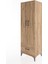 Hyperion Dolap 4 Raflı Tek Çekmeceli 2 Kapaklı 60X44X182 Çam-Çam 3