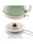 Elektrikli Su Isıtıcı Yeşil 2869/04 - Paslanmaz Çelik, Retro Kettle, 1,7 Litre 2000 Watt, Otomatik Kapanma, Kablosuz 360° Duylu 3