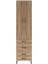 Arges Dolap 4 Raflı 4 Çekmeceli 2 Kapaklı 60X30X243 Aytaşı-Çam 1