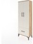 Arges Dolap 4 Raflı Tek Çekmeceli 2 Kapaklı 60X30X163 Çam-Aytaşı 3