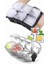 Silikon Buz Kalıpları (2 Li Set) Kapaklı Küre Buz Kalıbı ve Büyük Kare Buz Kalıbı & Bpa Içermez (Küre Buzluk Modeli Asortidir) 1