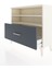 Arges Şifonyer 2 Raflı Tek Çekmeceli 88X30X80 Aytaşı-Antrasit 4