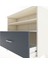 Arges Şifonyer 2 Raflı Tek Çekmeceli 88X30X80 Aytaşı-Antrasit 5