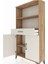 Arges Dolap 3 Raflı Tek Çekmeceli 2 Kapaklı 88X30X163 Çam-Aytaşı 5