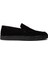 Erkek Hakiki Süet Siyah Loafer Ayakkabı - 01993MSYHC01 1