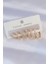 Pirinç Gold Renk Ince Oval Küpe Seti - TJ-BKP8988 1