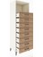Hyperion Dolap Tek Raflı 8 Çekmeceli 60X44X182 Aytaşı-Çam 4