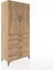 Hyperion Dolap 3 Raflı 4 Çekmeceli 2 Kapaklı 88X44X195 Çam-Çam 2