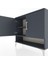Arges Şifonyer 2 Raflı 2 Kapaklı 88X30X80 Antrasit-Antrasit 5