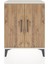 Arges Komodin 2 Raflı 2 Kapaklı 60X30X80 Aytaşı-Çam 1