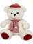 Bfs Şapkalı Atkılı Peluş Ayı 50 cm 1