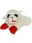 Lambchop Kuzu Peluş Köpek Oyuncağı Medium - Orta Boy Yatan Kuzu Peluş Sarılma Arkadaşı! 1