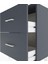 Arges Komodin 2 Çekmeceli 60X30X80 Antrasit-Antrasit 5