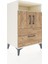 Hyperion Komodin 2 Raflı Tek Çekmeceli 2 Kapaklı 60X44X96 Aytaşı-Çam 2