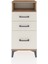 Arges Komodin Tek Raflı 3 Çekmeceli 44X30X96 Çam-Aytaşı 1