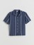 Yeni Sezon Çizgili Kısa Kollu Erkek Çocuk Gömlek 1