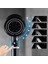 Turbo Power Siyah Pervaneli 5 Fonksiyonlu Yüksek Basınçlı Mat Siyah Duş Başlığı El Duşu - 3