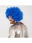 Mavi Renk Kıvırcık Afro Bonus Peruk (4172) 3