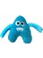 Bobble Monster Mavi Canavar Sesli Peluş Köpek Oyuncağı - Oynaması Keyifli Dayanıklı ve Güçlü Gıcırtılı! 1