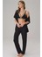 Amorasecret Amorasecret Ip Askılı V Yaka Düz Yazlık Uzun Dantel Detaylı Pijama Takımı Sabahlık 1